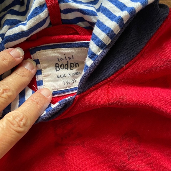 Mini Boden hooded sweatshirt - Picture 2 of 7
